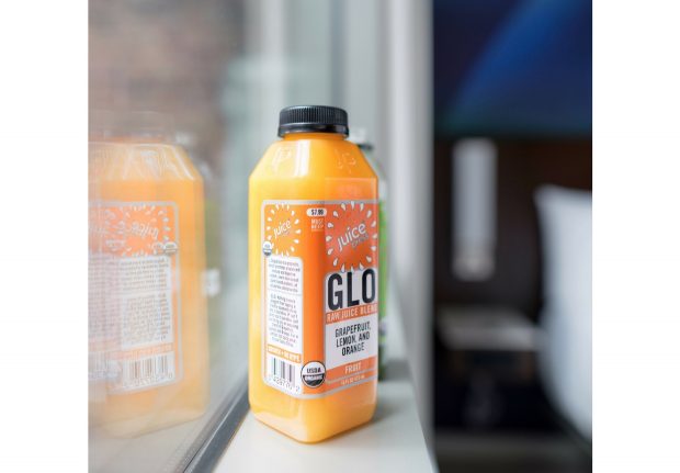 LUMA Hotel Times Square Glow Concierge X Juice Press